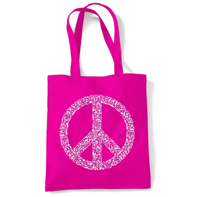 Peace Symbol CND Tote Shoulder Shopping Bag