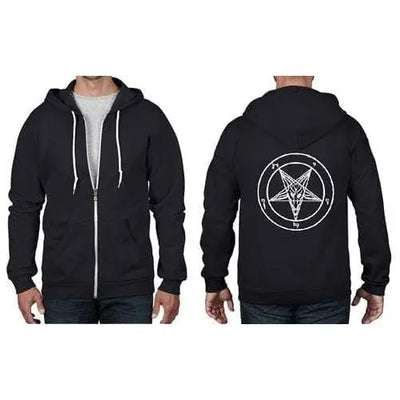 Pentagram Full Zip Hoodie