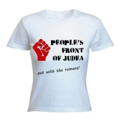 People's Front Of Judea Women's T-Shirt L / White
