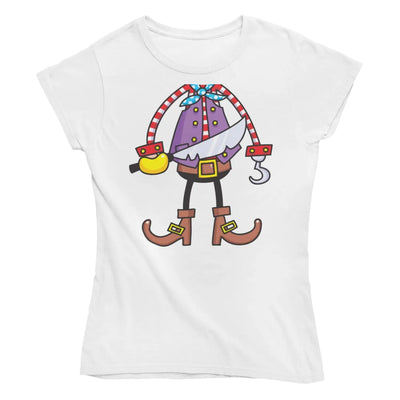 Pirate Boy Women’s Fancy Dress T-Shirt - M - Womens T-Shirt