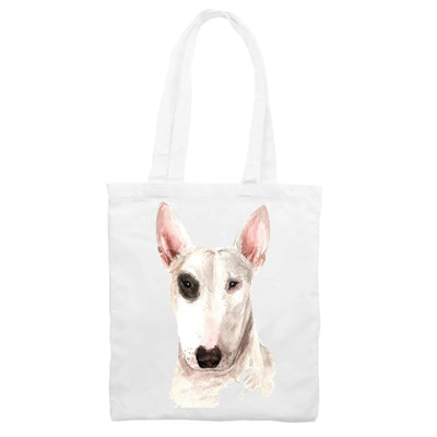Pitbull Terrier Portrait Cute Dog Lovers Gift Tote Shoulder Shopping Bag