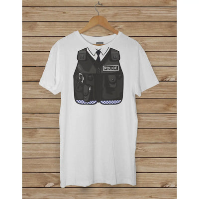 Police Uniform Fancy Dress T-Shirt