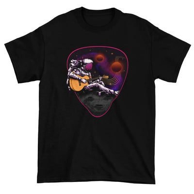 Psychedelic Astronaut with Acoustic Rock Guitar Mens