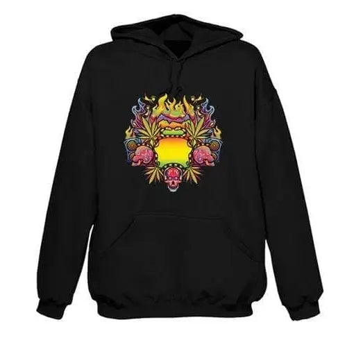 Psychedelic Cannabis Hoodie