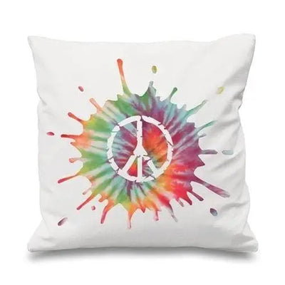 Psychedelic CND Sofa Cushion White