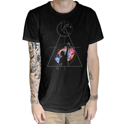 Psychedelic Reach for The Stars DMT Men’s T - Shirt - Mens