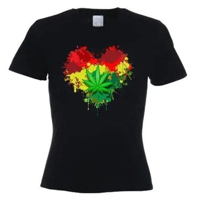 Rasta Heart Women's T-Shirt