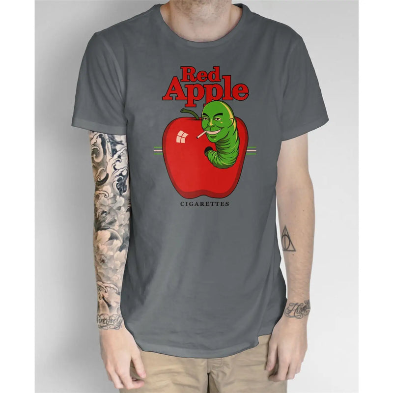 Red Apple Cigarettes Pulp Fiction T-Shirt - S / Charcoal -