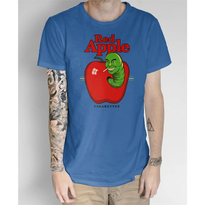 Red Apple Cigarettes Pulp Fiction T-Shirt - XL / Royal Blue
