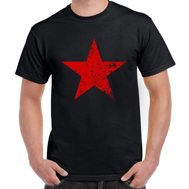 Red Communist Star Cuba Men&