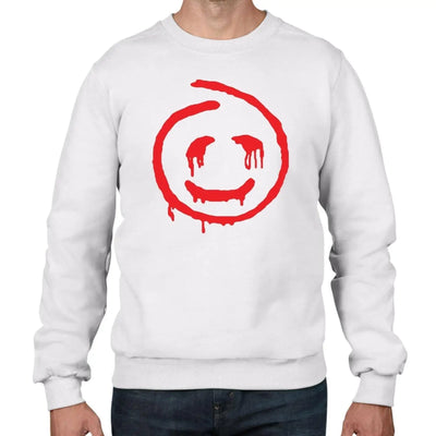 Red John The Mentalist Men's Sweatshirt Jumper XL / White