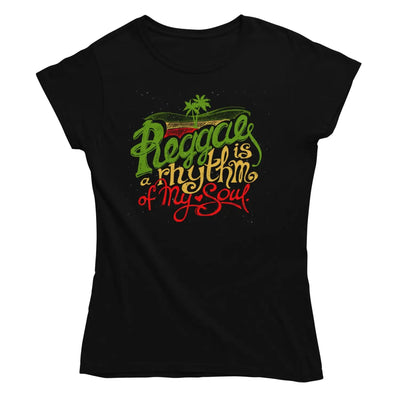 Reggae Rhythm of My Soul Women’s T-Shirt - S - Womens