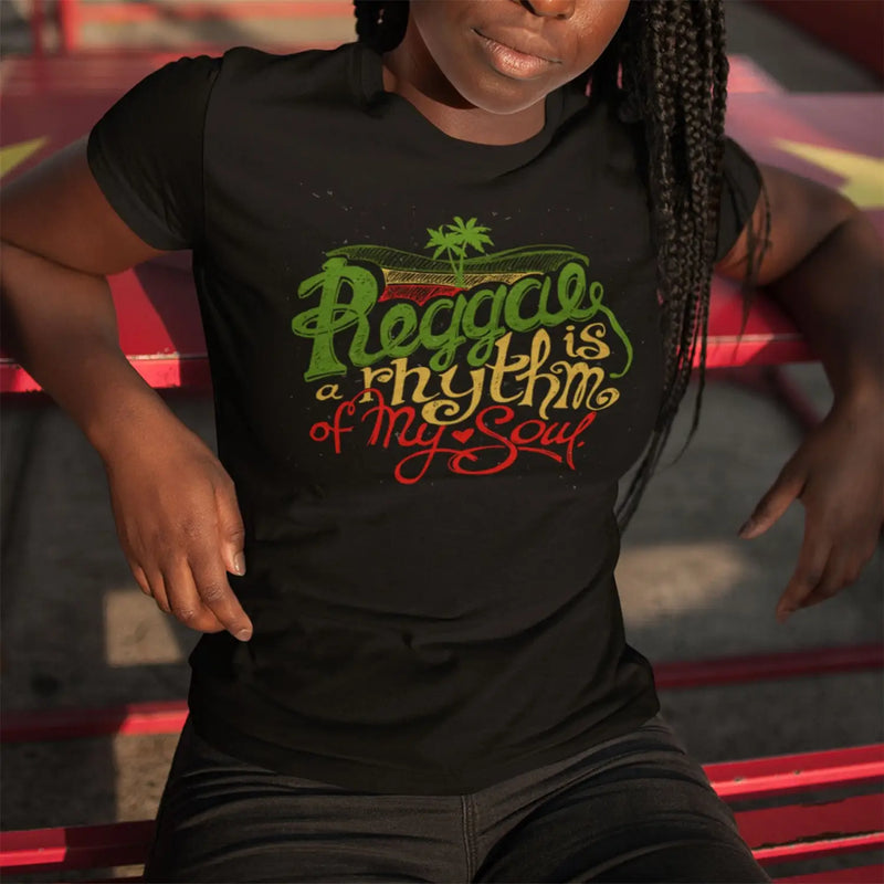 Reggae Rhythm of My Soul Women’s T-Shirt - Womens T-Shirt