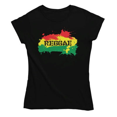 Reggae Splash Women’s T-Shirt - S - Womens T-Shirt