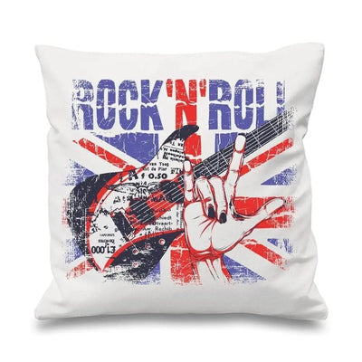 Rock 'N' Roll Union Jack Cushion