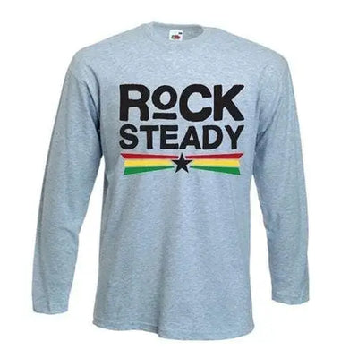 Rock Steady Long Sleeve T-Shirt S / Light Grey