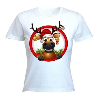 Rudolph The Red Nosed Reindeer BaublesWomen's T-Shirt
