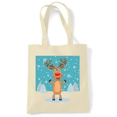 Rudolph The Red Nosed Reindeer Christmas Shoulder Bag