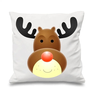 Rudolph The Red Nosed Reindeer Xmas Cushion
