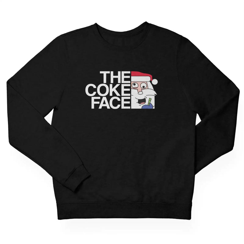Santa Claus Coke Face Cocaine Funny Men’s Christmas