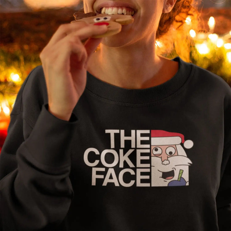 Santa Claus Coke Face Cocaine Funny Women’s Christmas