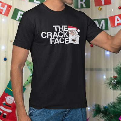 Santa Claus Crack Face Cocaine Funny Men’s Christmas