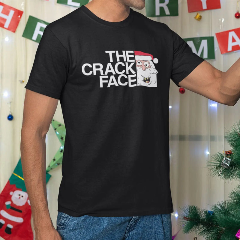 Santa Claus Crack Face Cocaine Funny Men’s Christmas