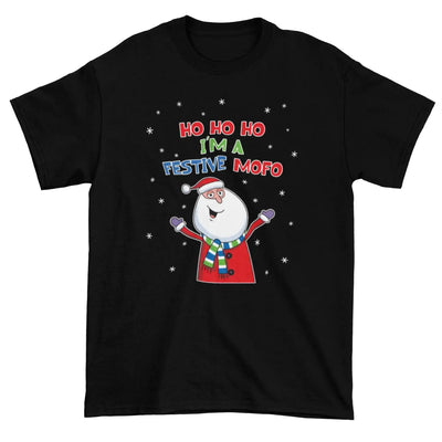 Santa Claus Festive Mofo Funny Men’s Christmas T-Shirt
