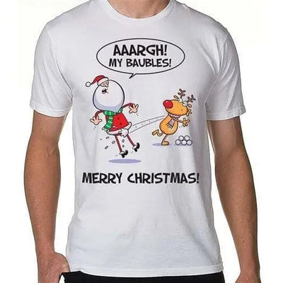 Santa Claus My Baubles! Men's T-Shirt