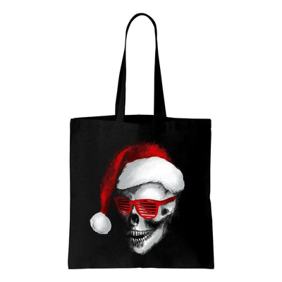 Santa Claus Skull Father Christmas Bah Humbug Shoulder Shopping Bag