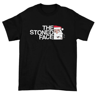 Santa Claus Stoned Face Funny Men’s Christmas T-Shirt