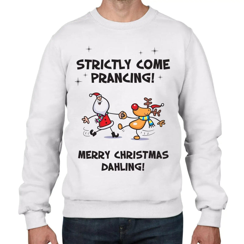 Santa Claus Strictly Come Prancing Funny Christmas Men&