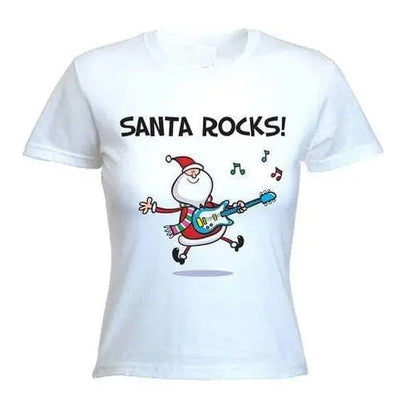 Santa Rocks Women's T-Shirt