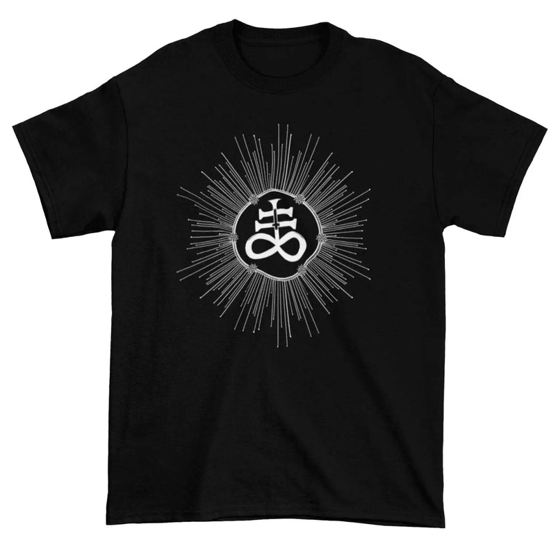 Satanic Cross Inverted Leviathan Men’s T-Shirt - XL - Mens