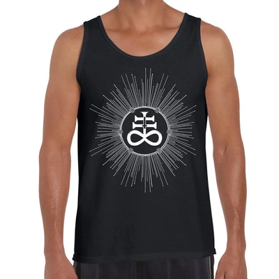 Satanic Cross Inverted Leviathan Men's Vest Tank Top M