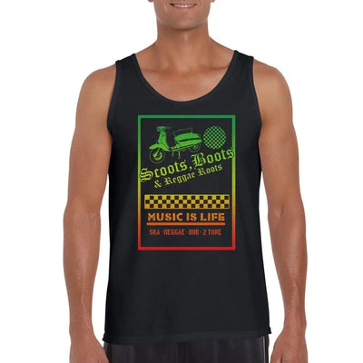 Scoot Boots & Reggae Roots Ska Men's Vest Top S