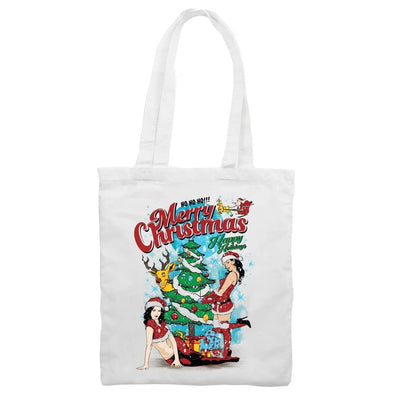 Sexy Merry Christmas Funny Shoulder Shopping Bag