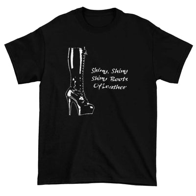 Shiny Shiny Boots Of Leather T-Shirt 3XL