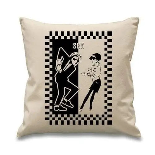 Ska Dancers Sofa Cushion Cream