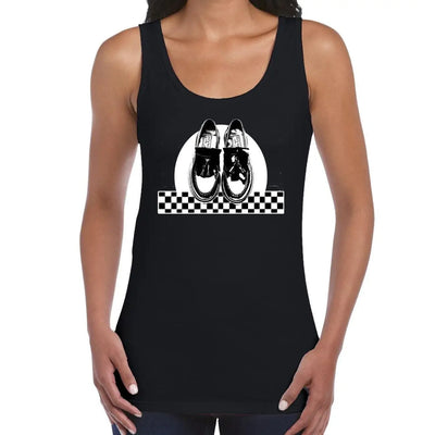 Ska Dancing Shoes Women's Tank Vest Top L