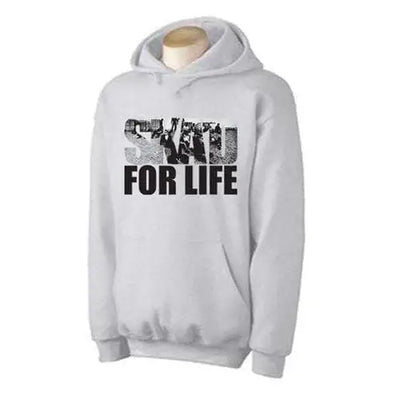 Ska For Life Mens Hoodie XXL / Light Grey