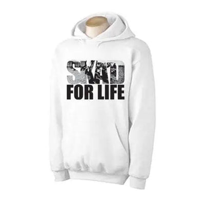 Ska For Life Mens Hoodie XXL / White