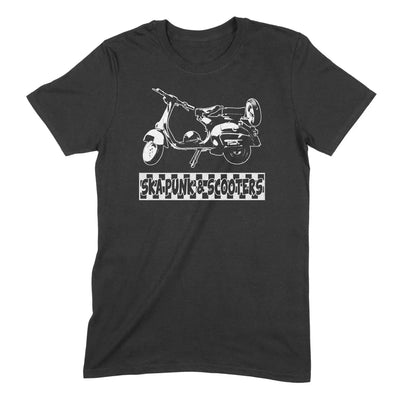 Ska Punk & Scooters Men's Mod T-Shirt XXL / Black