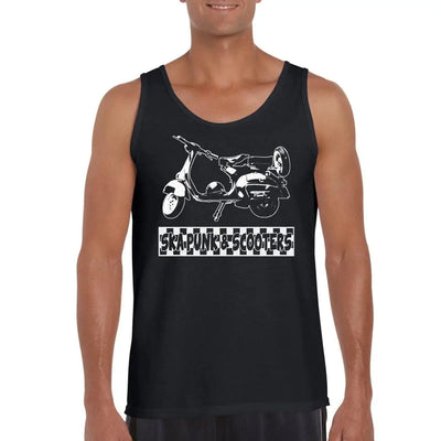 Ska Punk & Scooters Mod Mens Vest Top S / Black