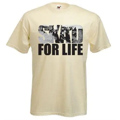 Ska'd For Life Men's T-Shirt L / Cream