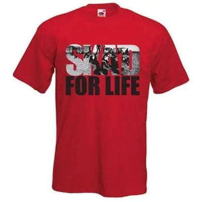 Ska'd For Life Men's T-Shirt L / Red