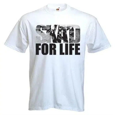 Ska'd For Life Men's T-Shirt L / White