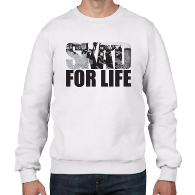 Ska'd For Life Ska Men's Sweatshirt Jumper M / White
