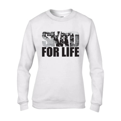 Ska'd For Life Ska Women's Sweatshirt Jumper S / White
