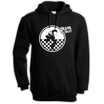 Skank to Ska Hooded Sweatshirt Hoodie L